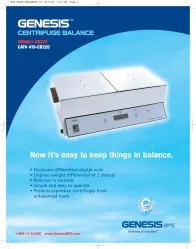 Genesis Centrifuge Balance CB220 cb220